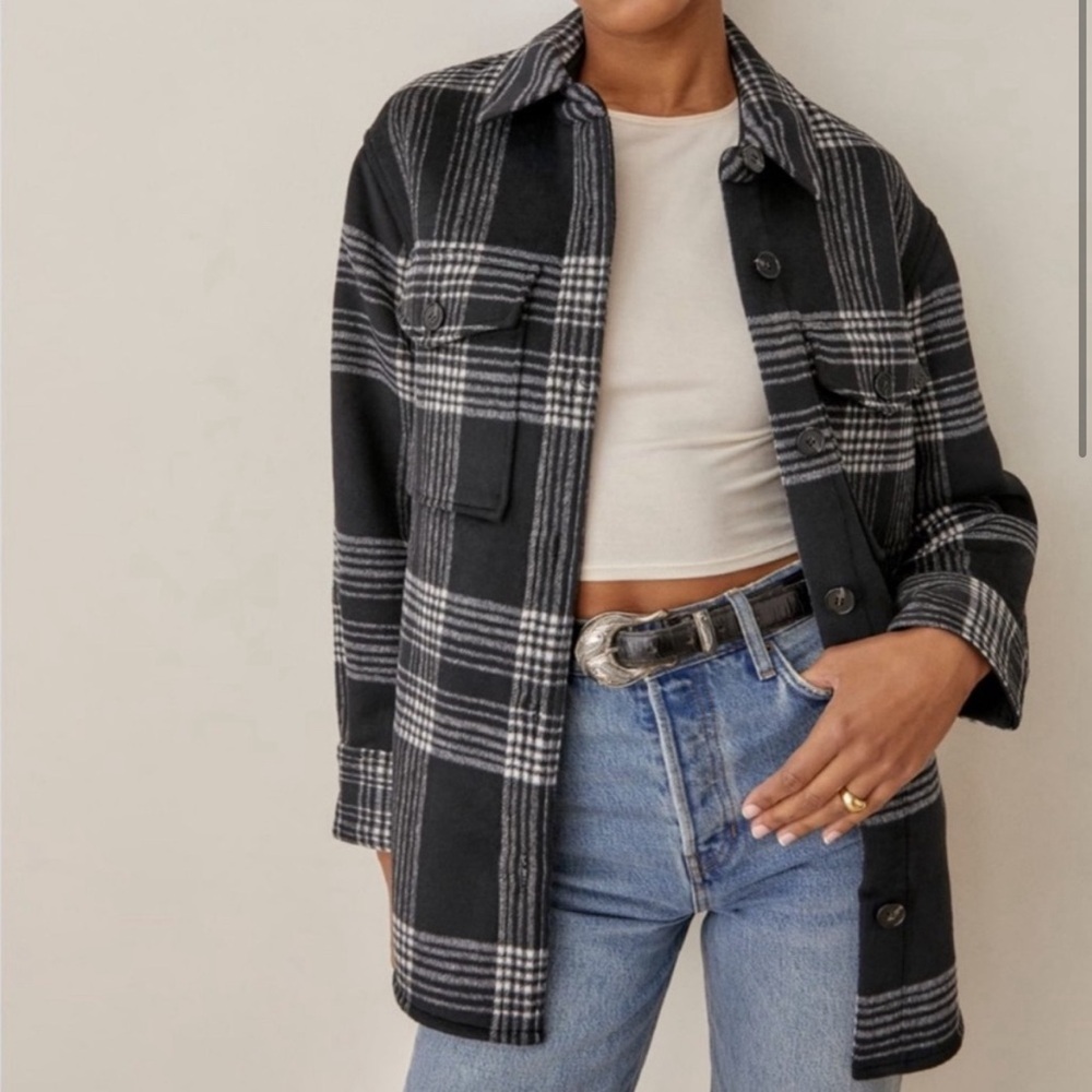 Reformation Shacket NWOT Size XS